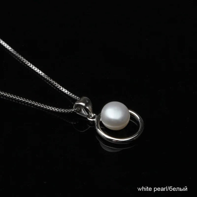 Natural Freshwater Pearl Pendant for Wedding Jewelry