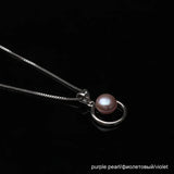 Natural Freshwater Pearl Pendant for Wedding Jewelry