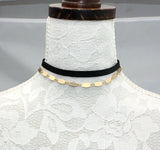 Classic Double Layer Leather Rope Choker Necklace