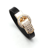 Wide Leather Bracelets for Women Cuff Bangle Jewelry