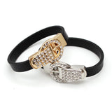 Wide Leather Bracelets for Women Cuff Bangle Jewelry