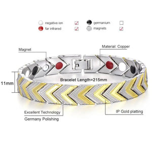 Slimming Weight Loss Bracelet Anti-Fatigue Healing Copper Beads Bracelet