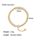 Snake Chain Bracelets Women Stainless Steel Cuban Chain Bracelet
