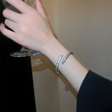Classic Snake Shape Bracelet Men Women Charm Couple Wristband Snake Bracelets