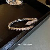 Classic Snake Shape Bracelet Men Women Charm Couple Wristband Snake Bracelets