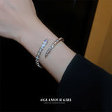 Classic Snake Shape Bracelet Men Women Charm Couple Wristband Snake Bracelets