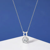 Real Moissanite Jewelry Set 925 Sterling Silver for Women