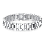 Speedometer Charm Link Bracelet Stainless Steel Jewelry