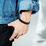 Speedometer Charm Link Bracelet Stainless Steel Jewelry