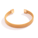 Stainless Steel Open Cuff Bangle Vintage Bracelet