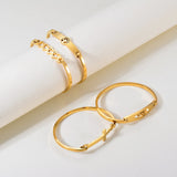 Stainless Steel Bangles Love Cross Charm Cuff Bracelets