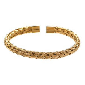 Classic Stainless Steel Chain Link Cuff Bracelet Men Women OL Jewelry