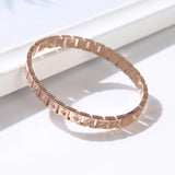 Stainless Steel Crystal Bracelet Bangle for Women Girls