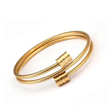 Elastic Chain Link Bracelets Women Girls Charm Cuff Jewelry Gift