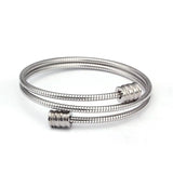 Elastic Chain Link Bracelets Women Girls Charm Cuff Jewelry Gift