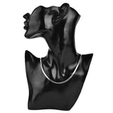 Stainless Steel Flat Chain Necklace for Men Women Chokers Clavicle Necklace