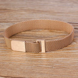 Stainless Steel Magnetic Mesh Strap Bracelet Watch 7 Colors Choice Men Women