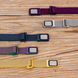 Stainless Steel Magnetic Mesh Strap Bracelet Watch 7 Colors Choice Men Women