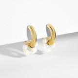 Stainless Steel Round Hoop Earrings for Women