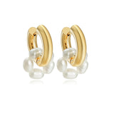 Stainless Steel Round Hoop Earrings for Women