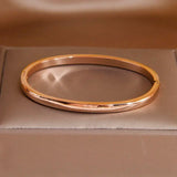 Stainless Steel Charm Bracelet Women Rust-proof Wrist Jewelry
