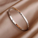 Stainless Steel Charm Bracelet Women Rust-proof Wrist Jewelry