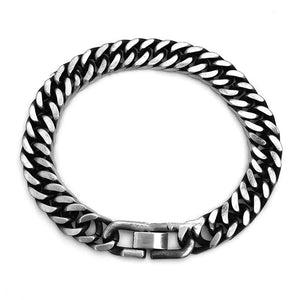 Stainless Steel Cuban Chain Bracelet Anklet for Women