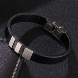 Stainless Steel Metal Accessories Bracelet Men Wrist Band SP1222