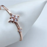 Classic Star Bracelet in Gold and Rose Gold for Noble Goddess