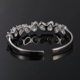 Adjustable Water Drop Zircon Bangle - Wedding Gift