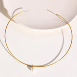 Vintage Style Pearl Choker Necklace for Women