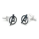 Superhero Cufflinks High Brass Material Wedding Jewelry