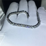 Classic Tennis Bracelet 3mm 5A CZ Filled Engagement Wedding Bridal Gift