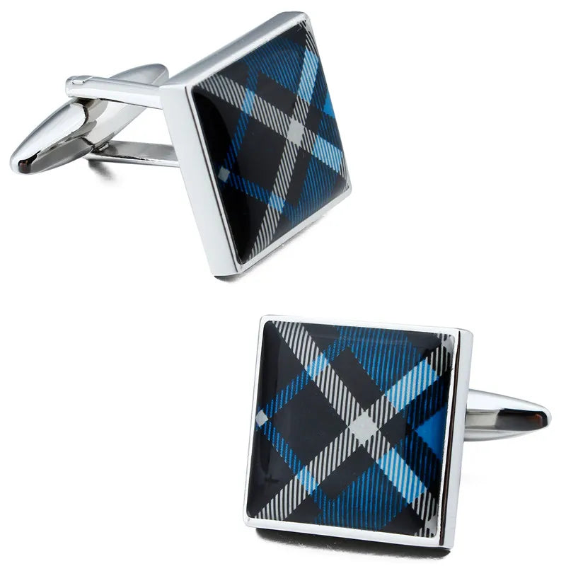 Classic Texture Cuff Links For Men, Boy Gift