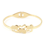 Butterflies Bracelets Women Stainless Steel Bangle Gift