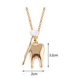Tooth Pendant Necklace Dental Dentist Doctor Nurse Jewelry