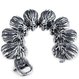 Totem Indians Bracelet Stainless Steel Cross Jewelry