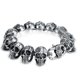 Totem Indians Bracelet Stainless Steel Cross Jewelry