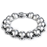 Totem Indians Bracelet Stainless Steel Cross Jewelry