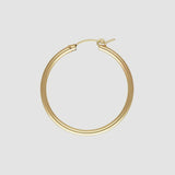 Classic Hoop Earrings 14K Filled Modern Jewelry Minimalism Boho Brincos Gift