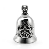 12 Constellations Bell Pendant Stainless Steel Charm Horoscope Motorcycle Biker