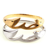 Unixes Jewelry Stainless Steel Silver Cuff Bangle Bracelet Gift