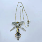 Flying Eagle Taijiao Chain Necklace Retro Man