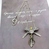 Flying Eagle Taijiao Chain Necklace Retro Man