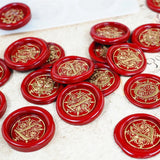 Classic Wax Stamps Resin Mold for Wedding Letters Invitations