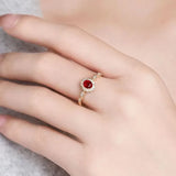 925 Silver Zircon Women's Ring Wedding Party Gift