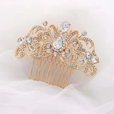 Hot Hair Comb Bridal Rhinestone Crystal Headdress Wedding Dress Accessories