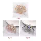 Hot Hair Comb Bridal Rhinestone Crystal Headdress Wedding Dress Accessories