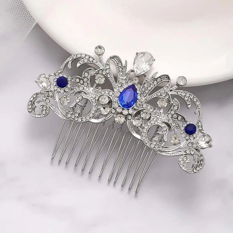 Hot Hair Comb Bridal Rhinestone Crystal Headdress Wedding Dress Accessories