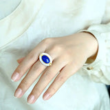 Lapis Lazuli Women's Ring - Elegant Gemstone Jewelry